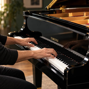 Yamaha GC2 Baby Grand Piano Polished Ebony
