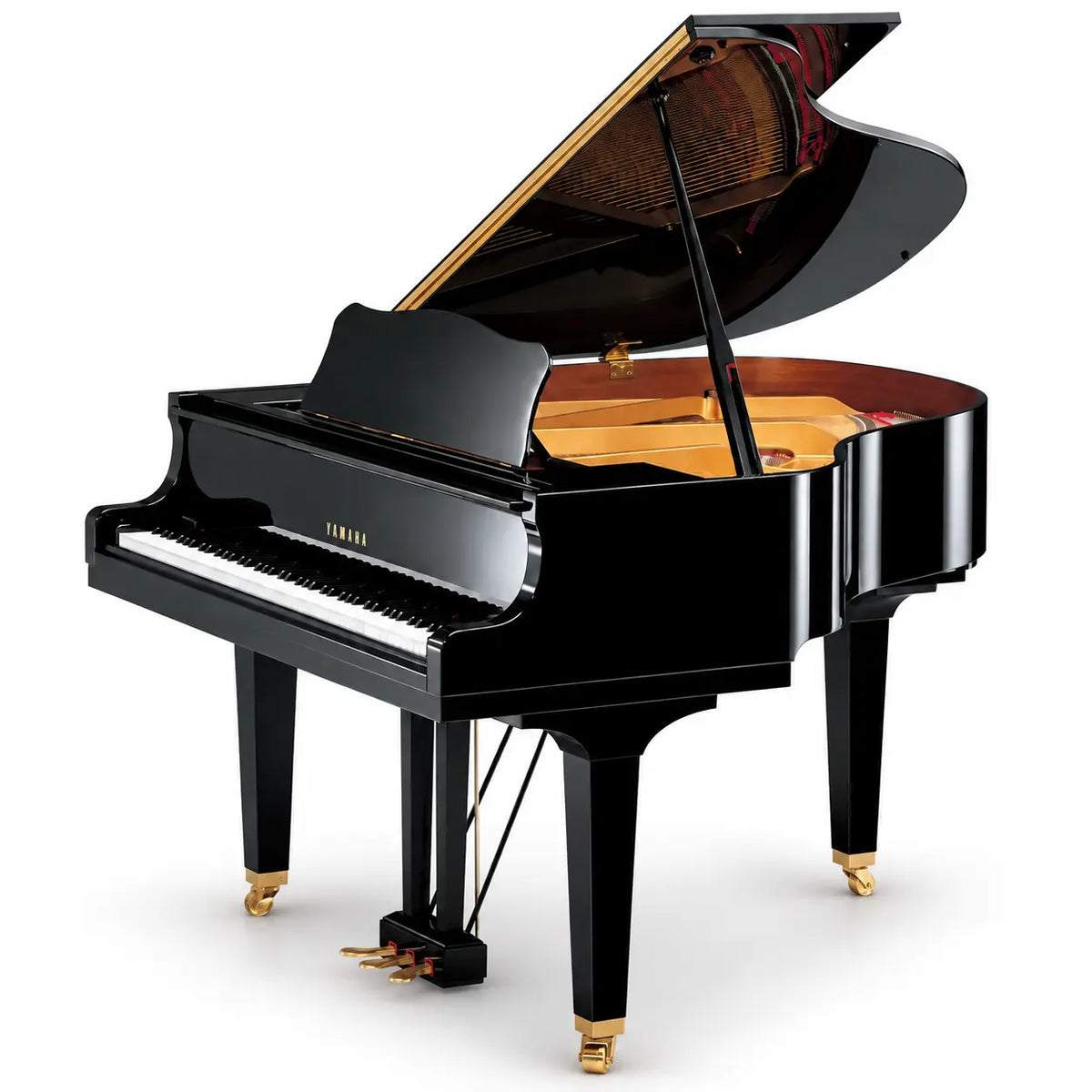 Yamaha GC2 Baby Grand Piano Polished Ebony