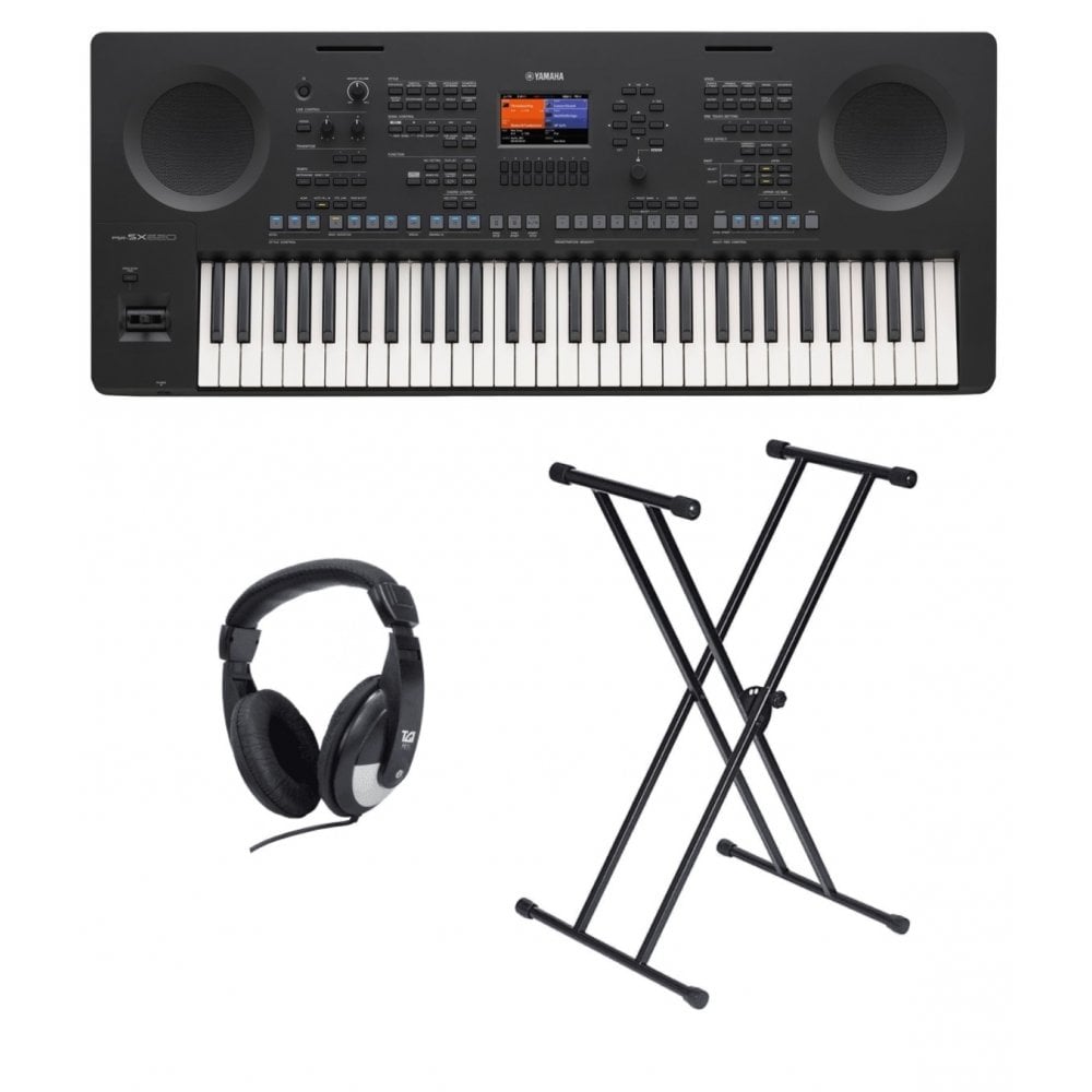 Yamaha PSR-SX620 Digital Arranger Keyboard Standard Package