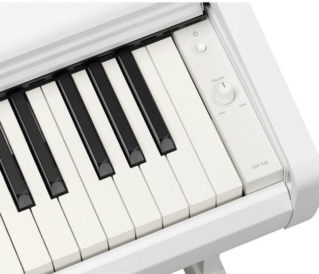 Yamaha YDP146 Digital Piano Standard Package Satin White